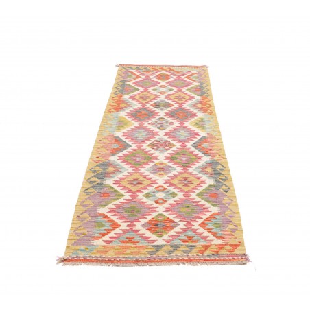 Tappeto Kilim Afghanistan marrone 79x254