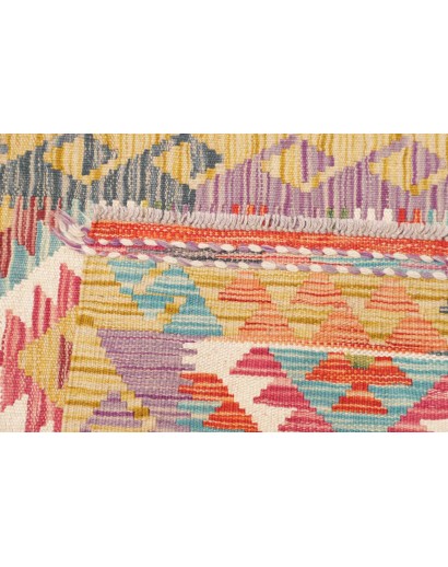 Tappeto Kilim Afghanistan marrone 79x254