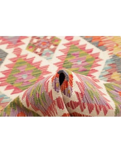 Tappeto Kilim Afghanistan marrone 79x254
