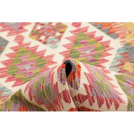 Tappeto Kilim Afghanistan marrone 79x254