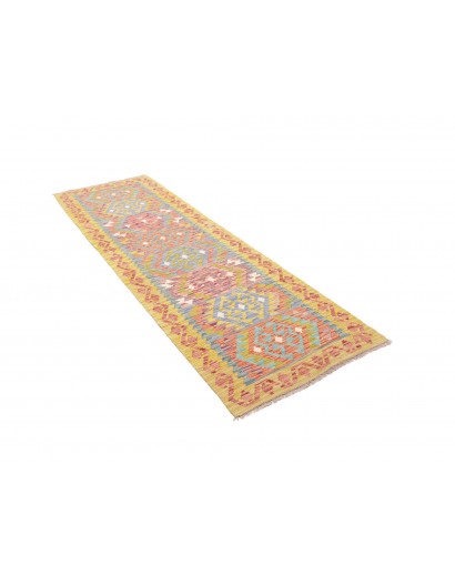 Tappeto Kilim Afghanistan marrone 80x243