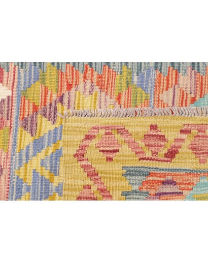 Tappeto Kilim Afghanistan marrone 80x243