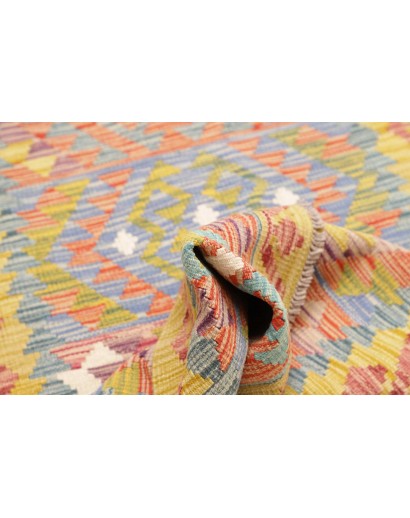 Tappeto Kilim Afghanistan marrone 80x243