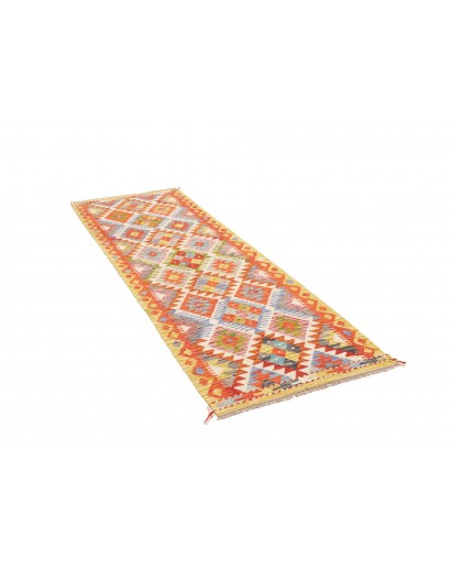 Tappeto Kilim Afghanistan marrone 80x247