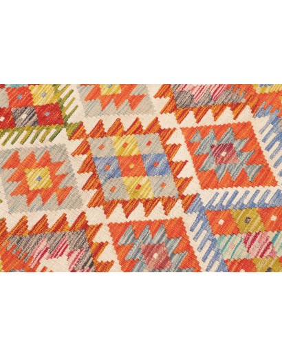 Tappeto Kilim Afghanistan marrone 80x247