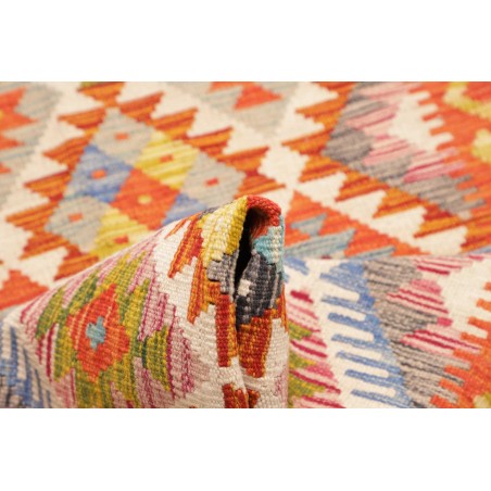 Tappeto Kilim Afghanistan marrone 80x247