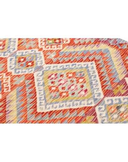 Tappeto Kilim Afghanistan beige marrone 82x390