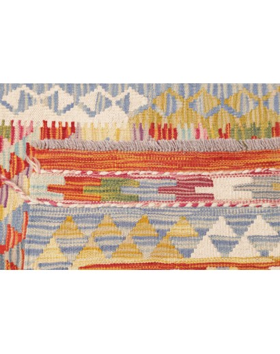 Tappeto Kilim Afghanistan beige marrone 82x390