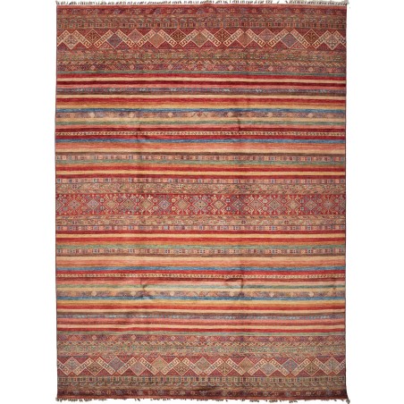 Tappeto Samarkand Pakistan rosso marrone 252x344
