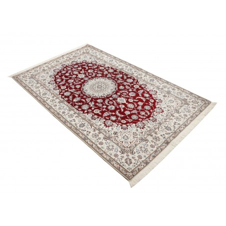 Tappeto Nain 6La Persia bianco grigio 135x217