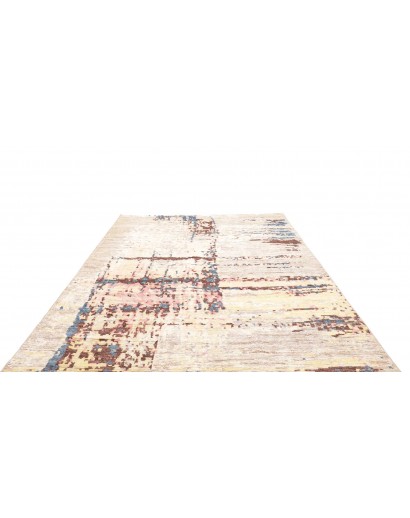 Tappeto bianco grigio 241x307