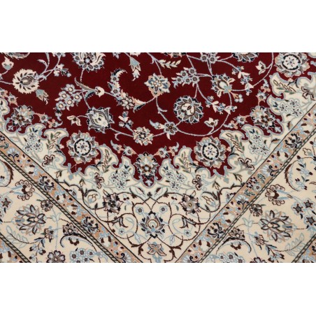 Tappeto Nain 6La Persia bianco grigio 135x217