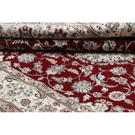 Tappeto Nain 6La Persia bianco grigio 135x217