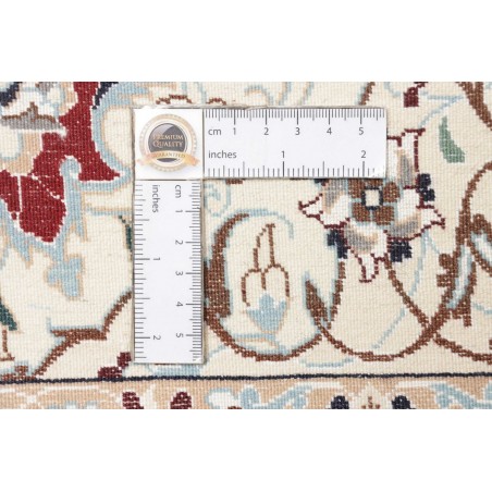 Tappeto Nain 6La Persia bianco grigio 135x217