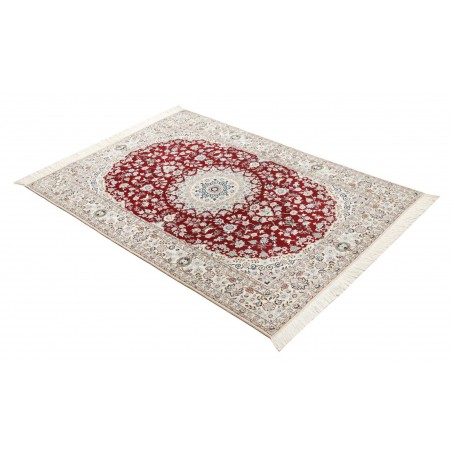 Tappeto Nain 6La Persia bianco marrone 118x168