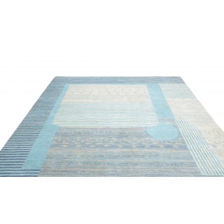 Tappeto Royal Gabbeh Pakistan blu grigio 245x306