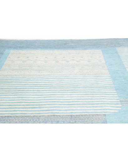 Tappeto Royal Gabbeh Pakistan blu grigio 245x306