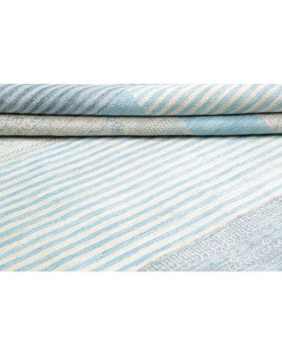Tappeto Royal Gabbeh Pakistan blu grigio 245x306
