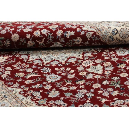 Tappeto Nain 6La Persia bianco marrone 118x168