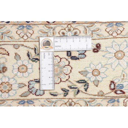 Tappeto Nain 6La Persia bianco marrone 118x168