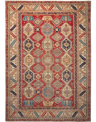Tappeto Kazak Fine Pakistan bianco 268x370
