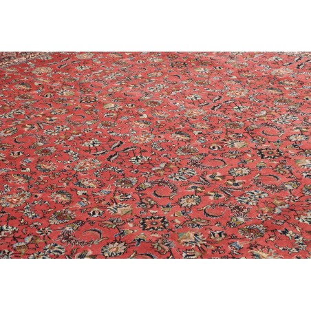 Tappeto Bidjar con seta Persia marrone blu 300x385