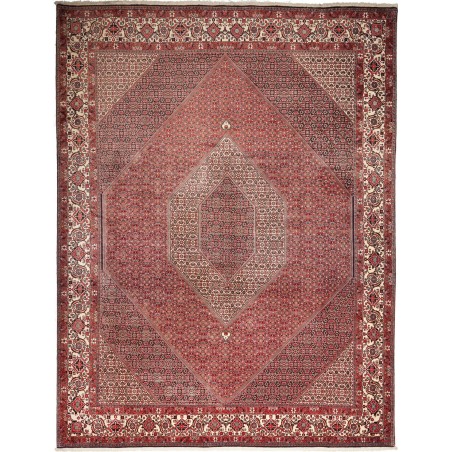 Tappeto Bidjar Persia marrone blu 296x390