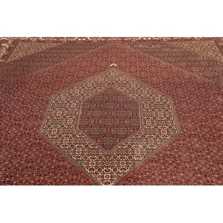 Tappeto Bidjar Persia marrone blu 296x390