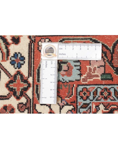 Tappeto Bidjar Persia marrone blu 296x390