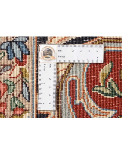 Tappeto Rawar Sherkat Persia marrone grigio 291x403