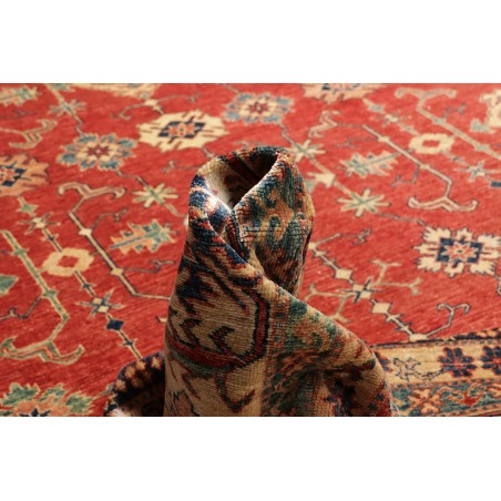 Tappeto Kazak Fine Pakistan rosso grigio 273x349