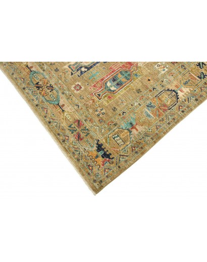 Tappeto Tribal Pakistan marrone grigio 172x233