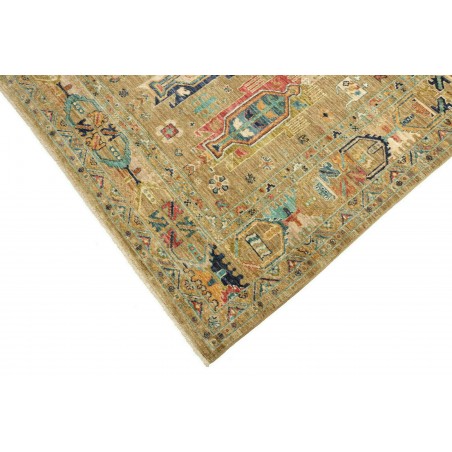 Tappeto Tribal Pakistan marrone grigio 172x233