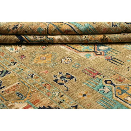 Tappeto Tribal Pakistan marrone grigio 172x233