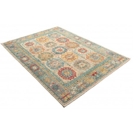 Tappeto Tribal Pakistan marrone 150x206