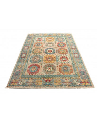 Tappeto Tribal Pakistan marrone 150x206