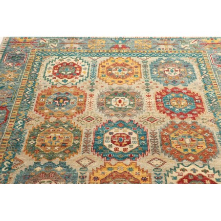 Tappeto Tribal Pakistan marrone 150x206