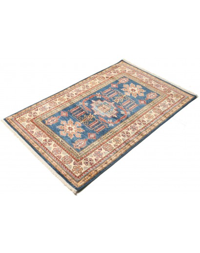 Tappeto Kazak Fine Pakistan marrone grigio 102x156