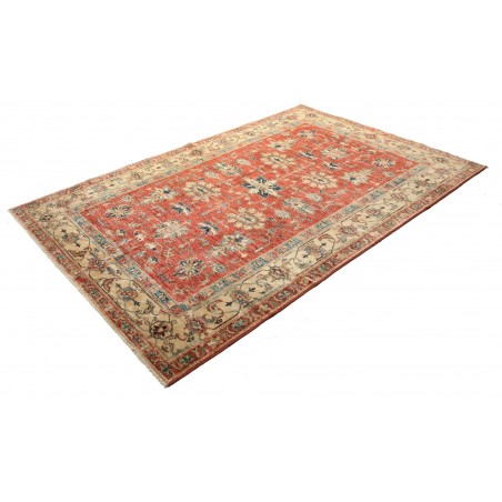 Tappeto Kazak Fine Pakistan marrone grigio 168x245