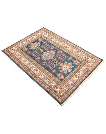 Tappeto Kazak Fine Pakistan marrone grigio 103x148