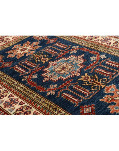 Tappeto Kazak Fine Pakistan marrone grigio 103x148