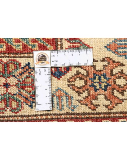 Tappeto Kazak Fine Pakistan marrone grigio 103x148