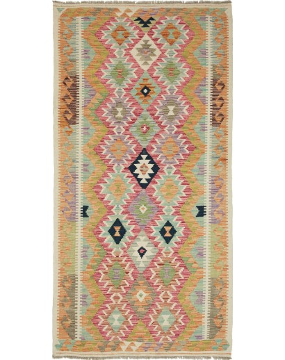 Tappeto Kilim Afghanistan marrone 101x200