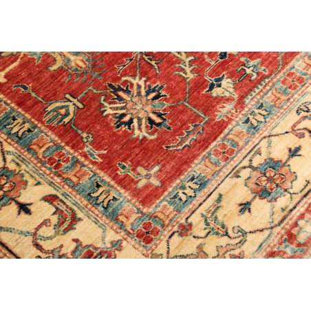 Tappeto Kazak Fine Pakistan marrone grigio 168x245