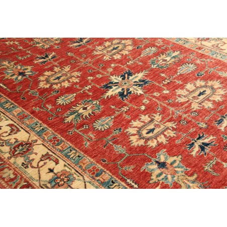 Tappeto Kazak Fine Pakistan marrone grigio 168x245