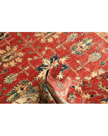 Tappeto Kazak Fine Pakistan marrone grigio 168x245