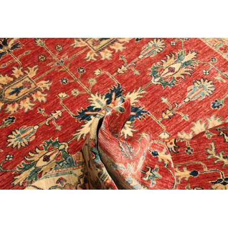 Tappeto Kazak Fine Pakistan marrone grigio 168x245