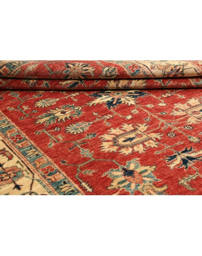 Tappeto Kazak Fine Pakistan marrone grigio 168x245