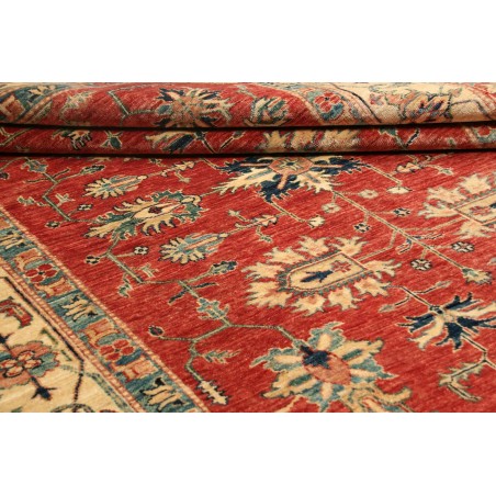 Tappeto Kazak Fine Pakistan marrone grigio 168x245