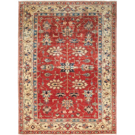 Tappeto Kazak Fine Pakistan marrone giallo 178x237